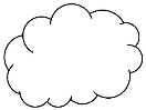 Розмальовка Хмара